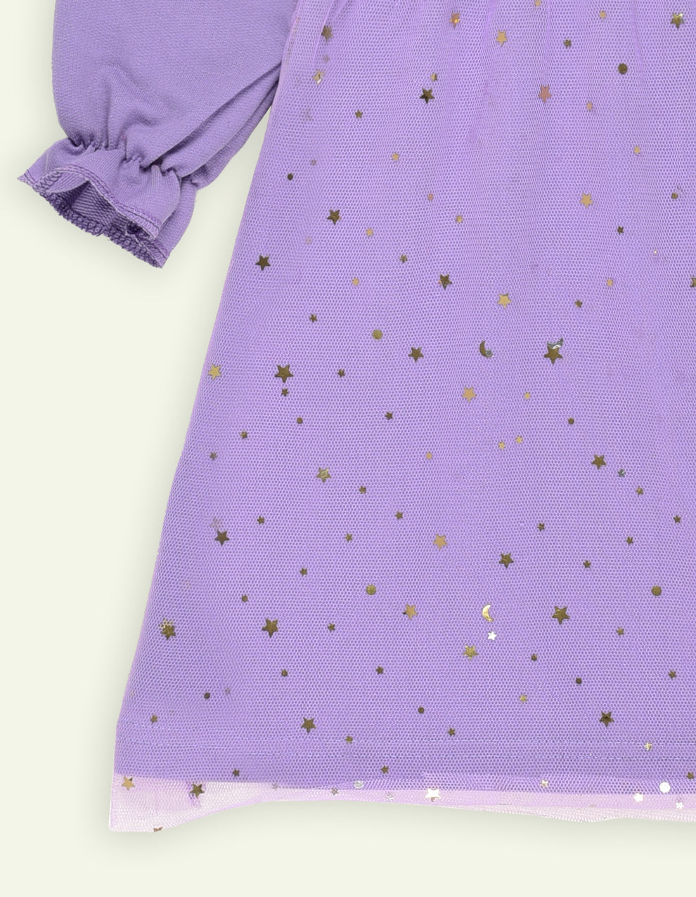 Girls Purple Tulle Skirt Dress