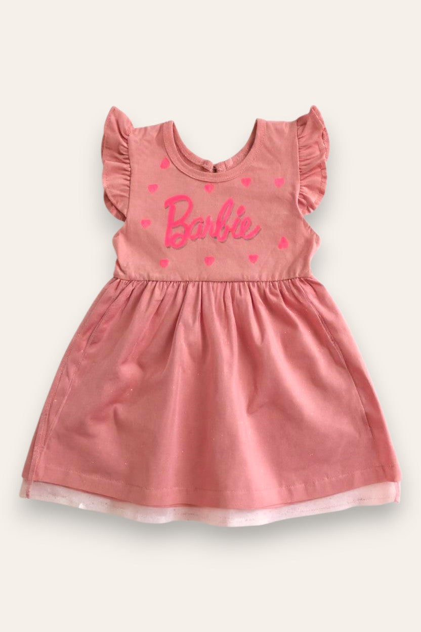 Pink Tulle Barbie Dress