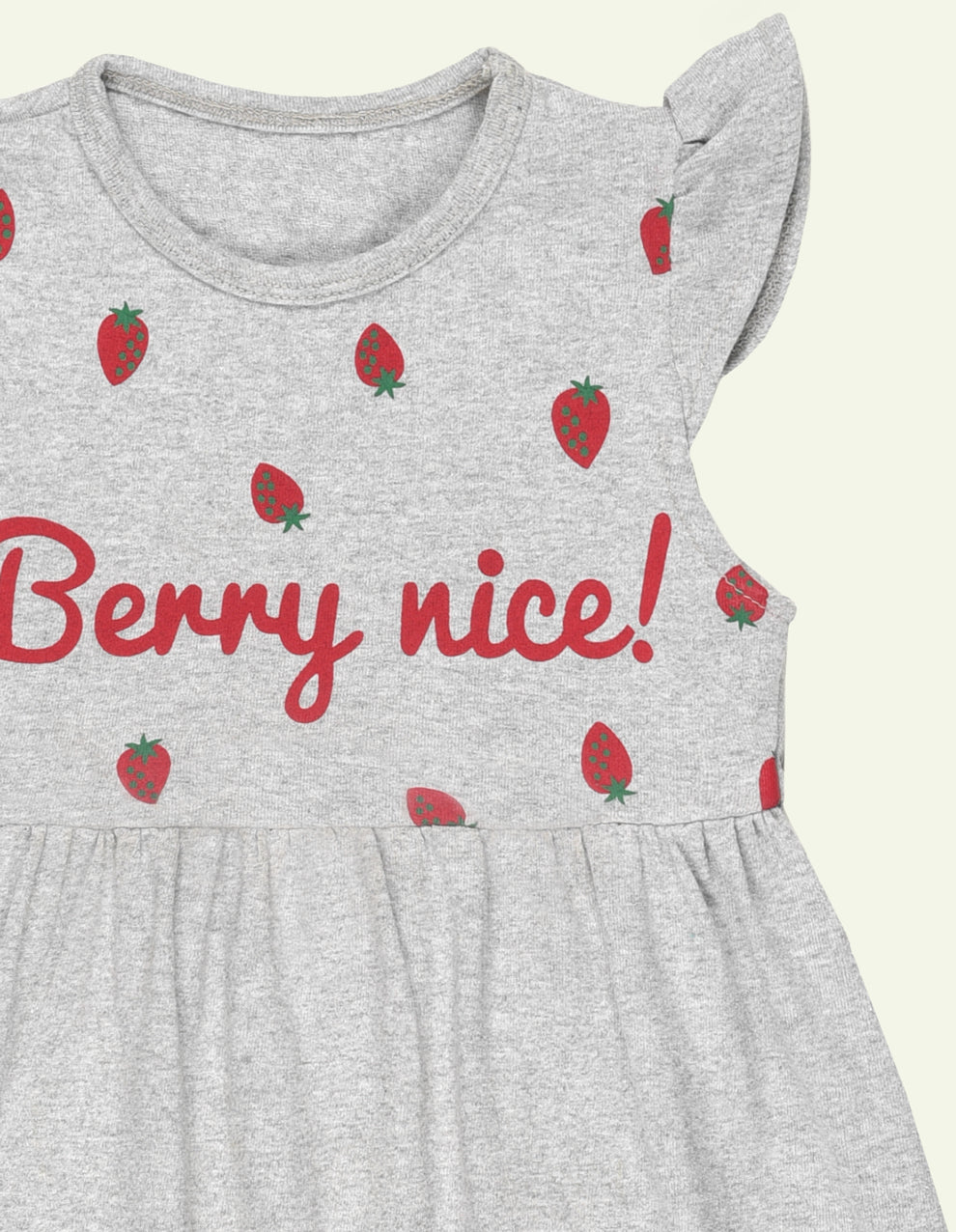 Heather Grey Berry Nice Dress