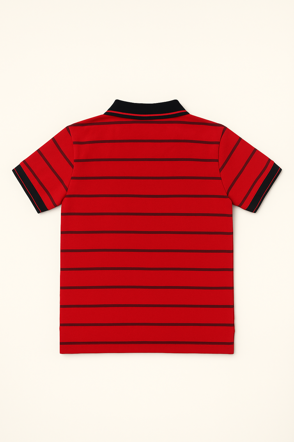 Red Striped Polo