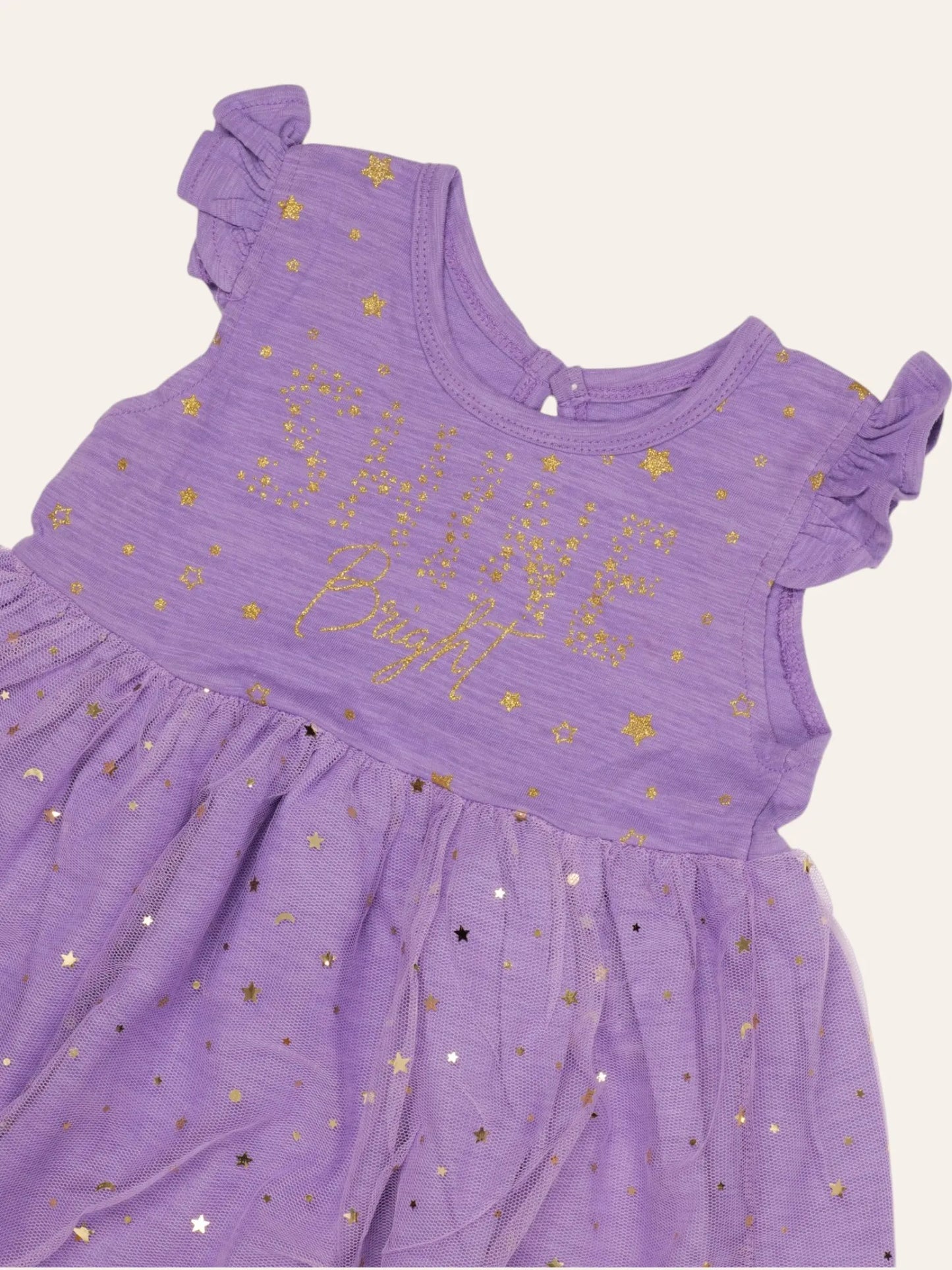 Shine Bright Tulle Skirt Dress