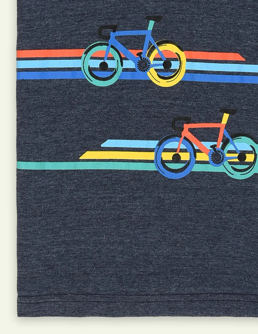 Melange Grey Bicycle Tee