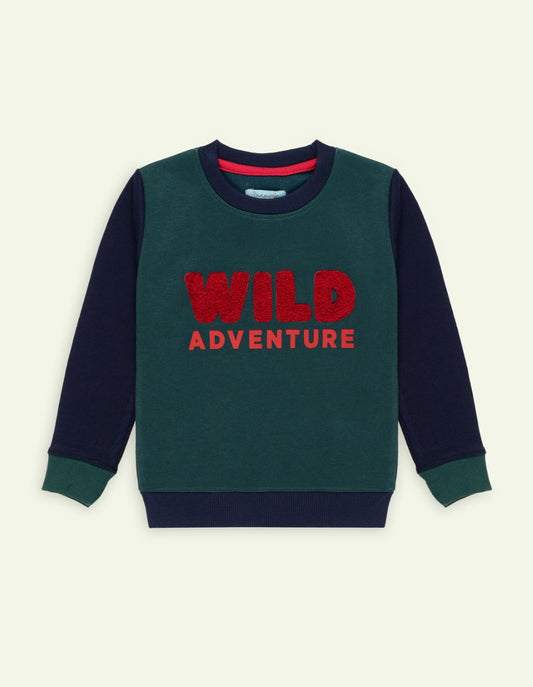 Green Wild Adventure Sweatshirt