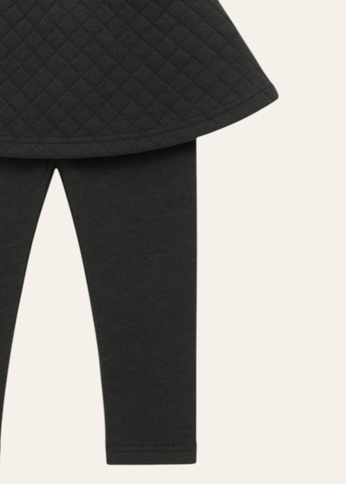 Grey Fleece Trouser with Skirt