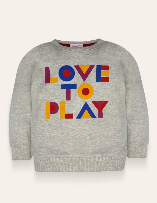 LOVE TO PLAY Sweatshirt