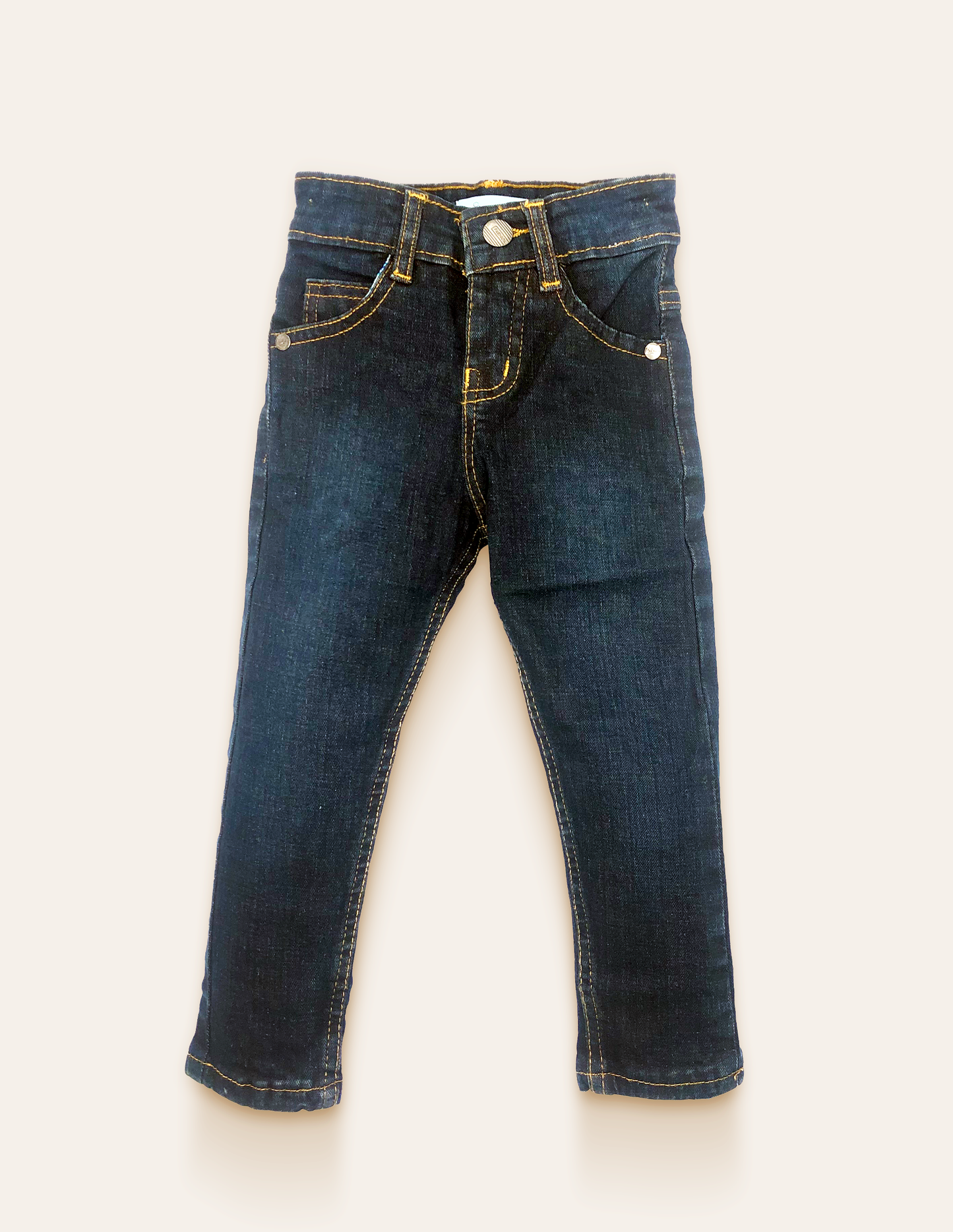 Dark Vintage Slim fit Denim Jeans
