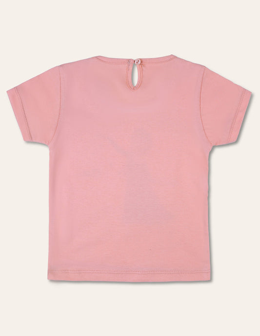 Girls Elsa Printed T-shirt