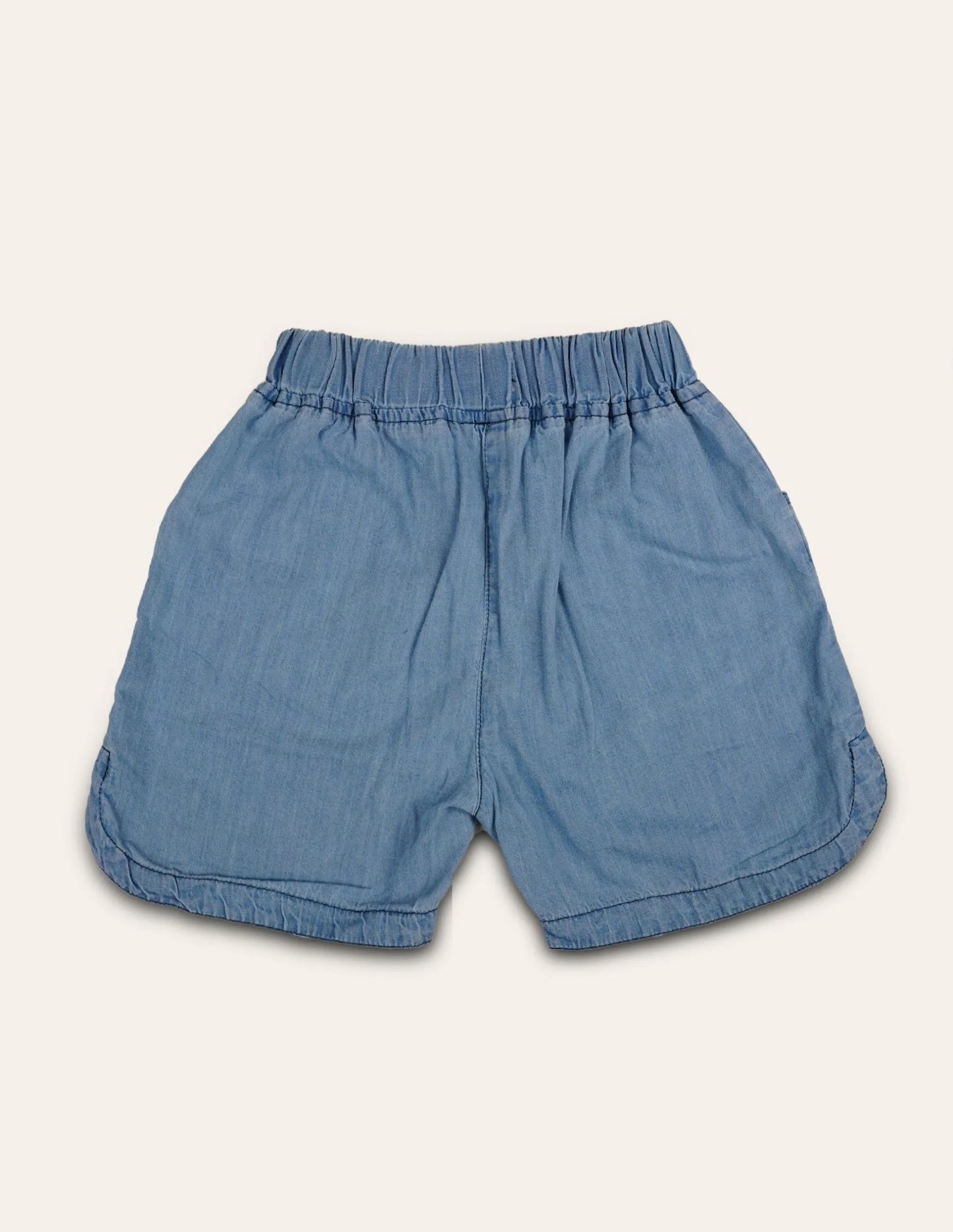 Star Embroidered Tencel Shorts