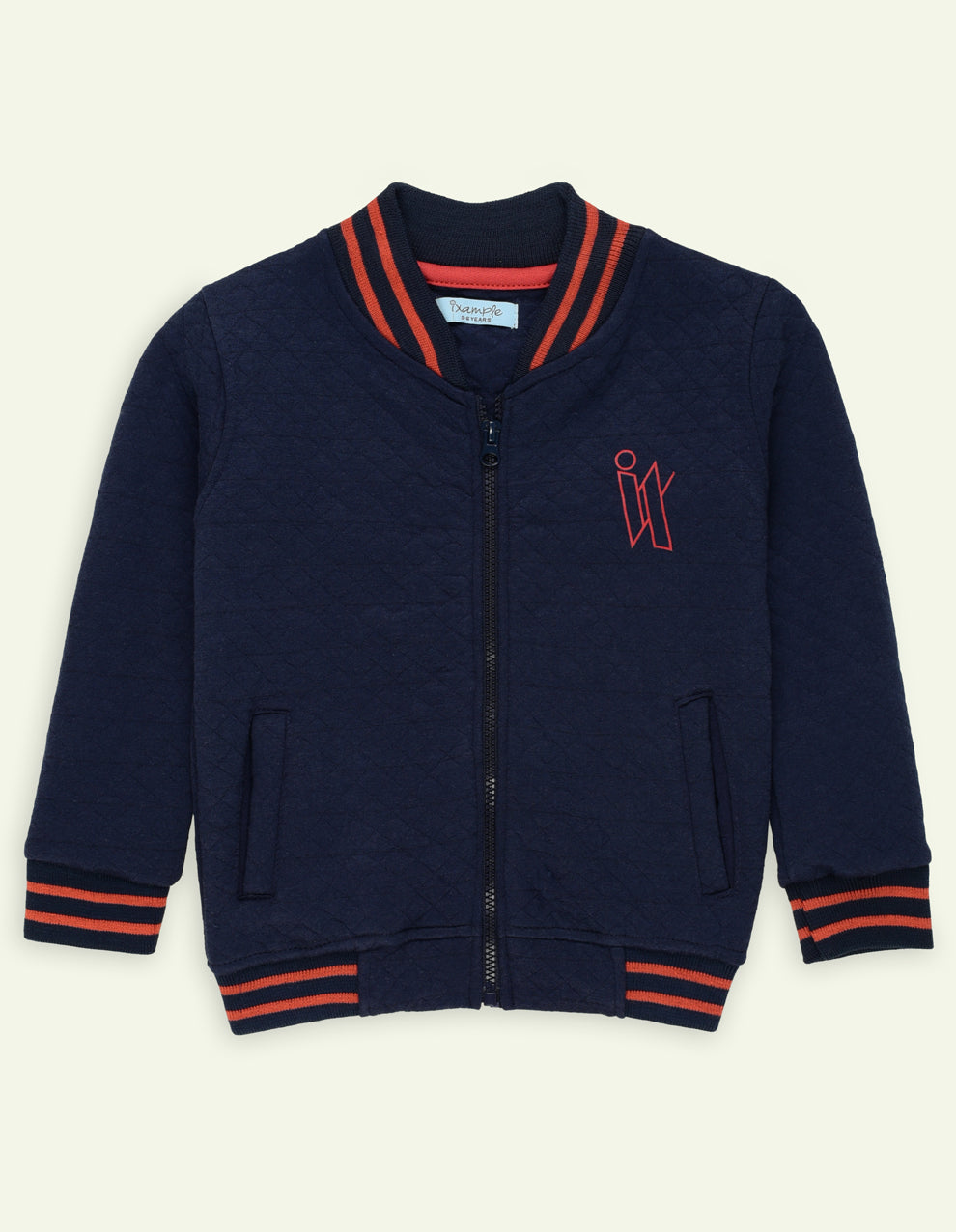 IX Navy Quilted Jacket