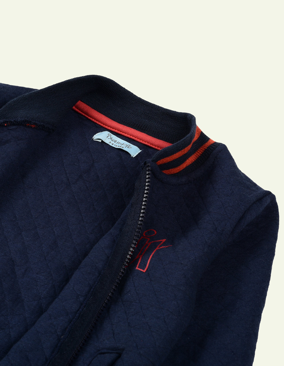 IX Navy Quilted Jacket