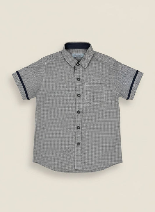 Boys Grey Casual Shirt
