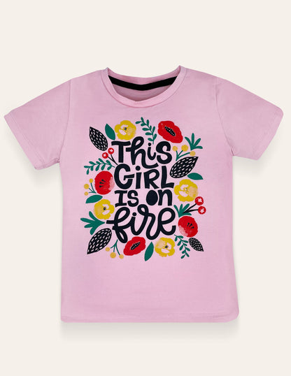 Girls Printed T-Shirt