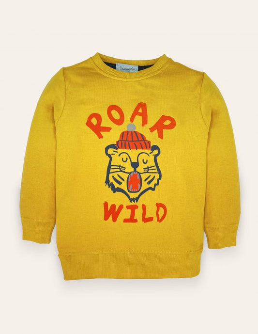 Mustard Roar Wild Sweatshirt