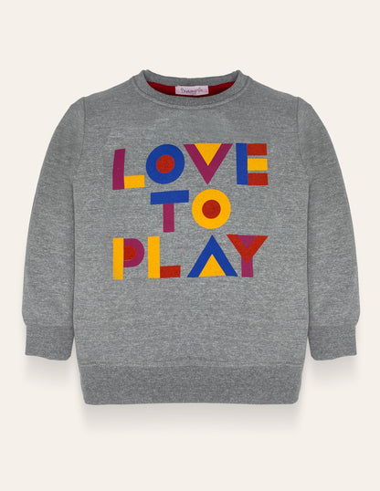 LOVE TO PLAY Sweatshirt