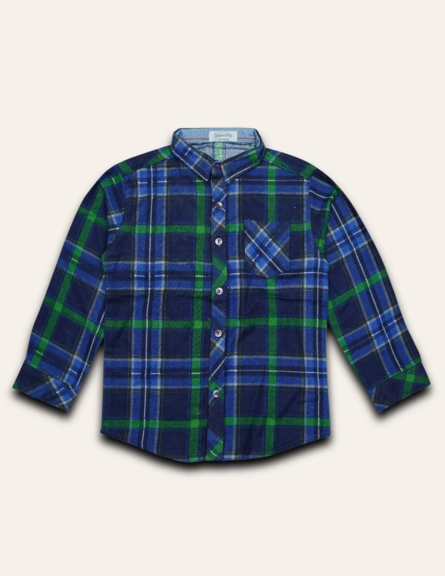 Boys Flannel Check Shirt
