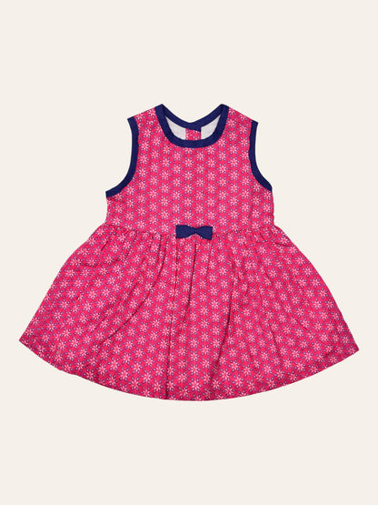 Fuschia Cotton Dress