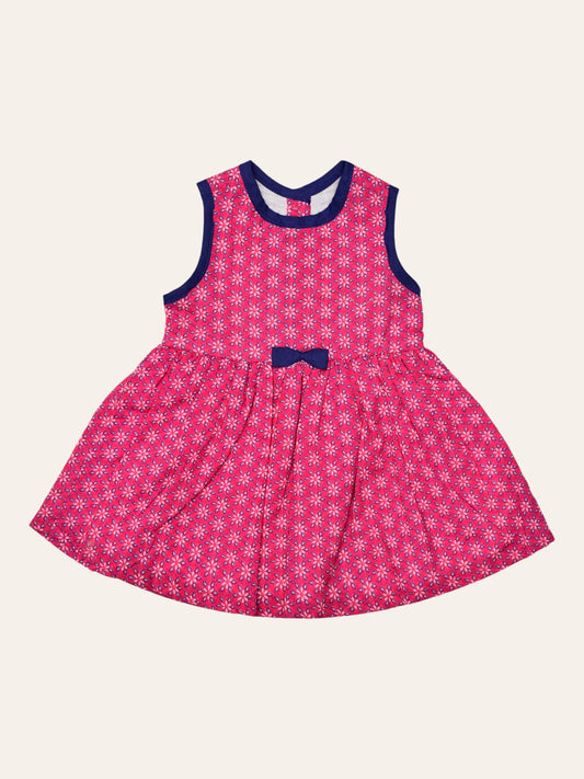Fuschia Cotton Dress