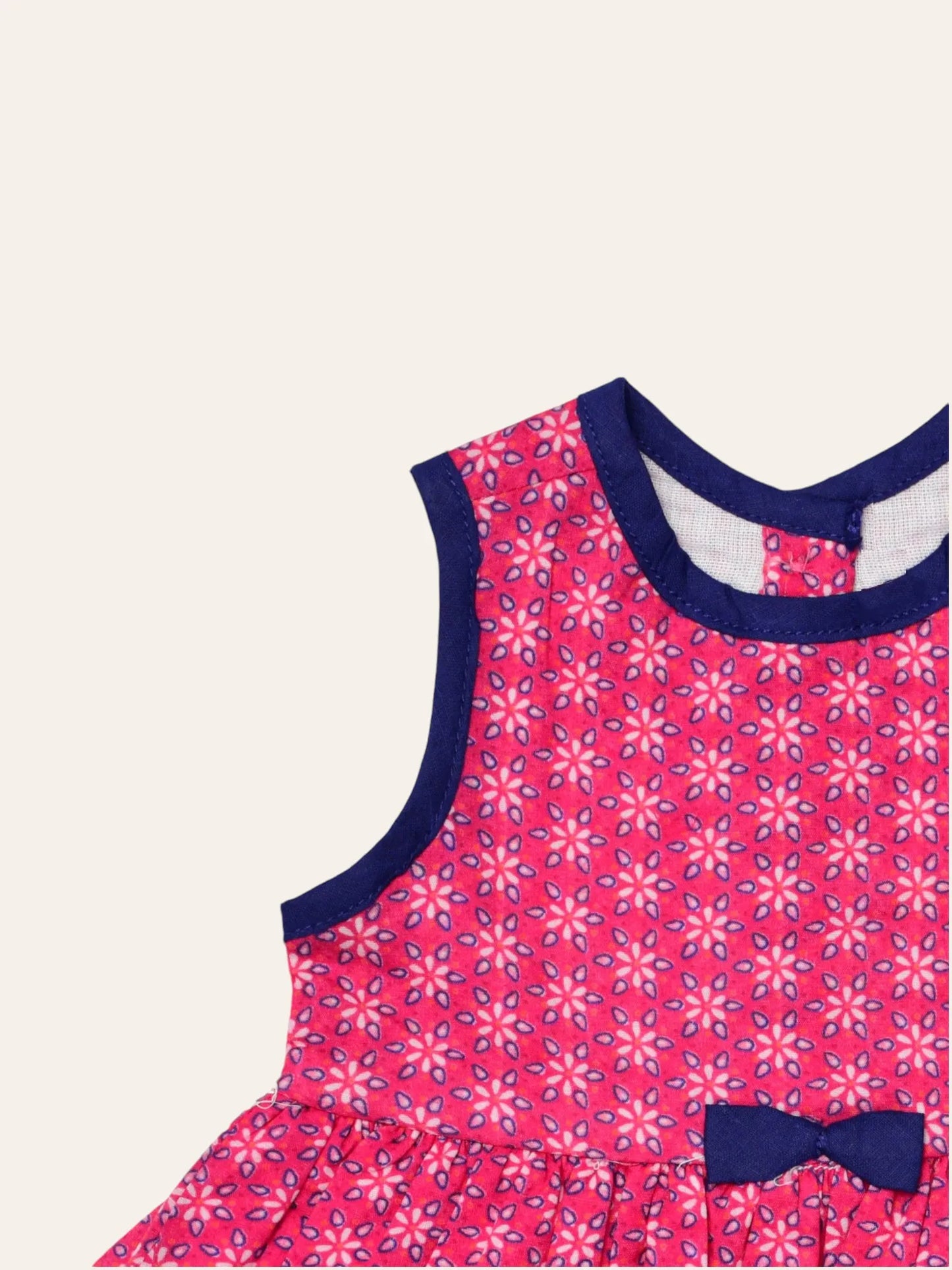 Fuschia Cotton Dress