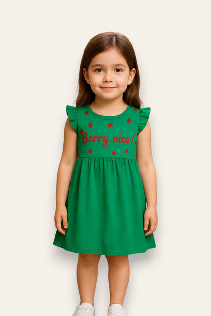 Green Berry Nice Dress
