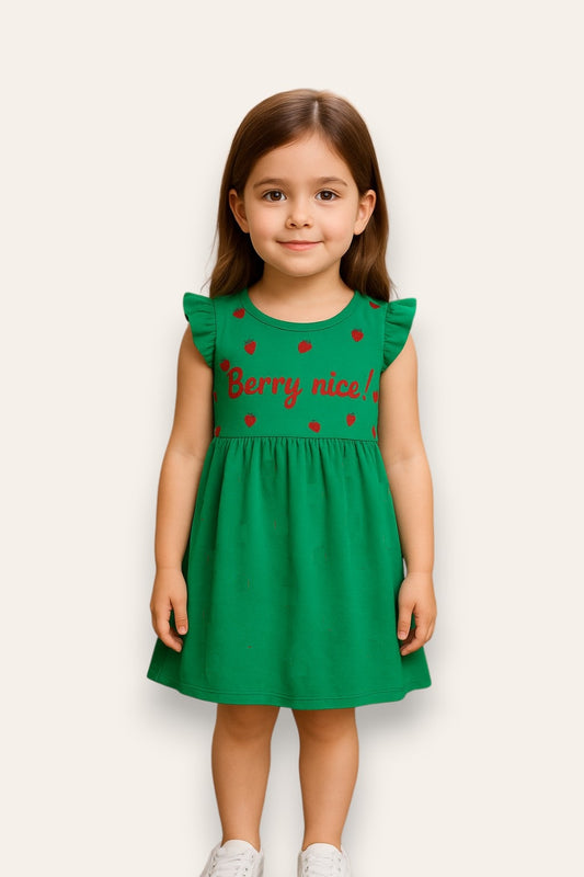Green Berry Nice Dress