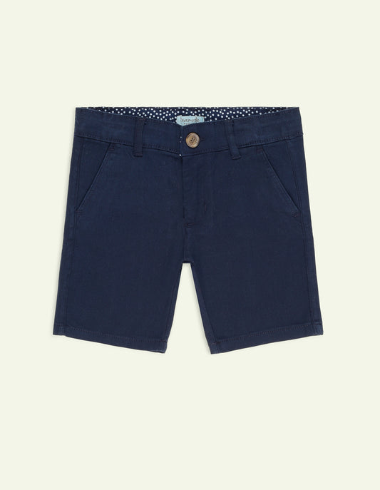 Navy Chino Short