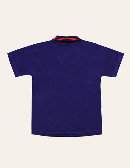 Red Navy Fashion Polo