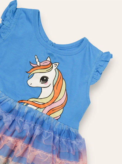 Unicorn Tulle Skirt Dress