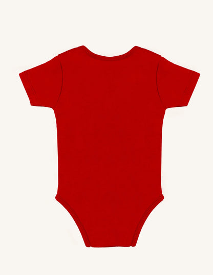 Red Short Sleeve Bodysuit
