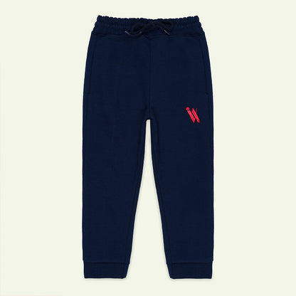 Orange Embroidered Sweatshirt