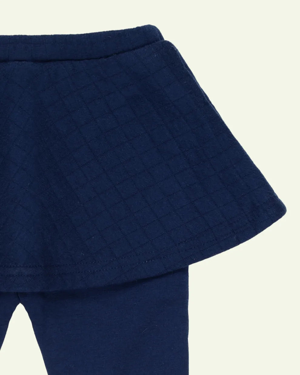 Navy Fleece Trouser with Skirt