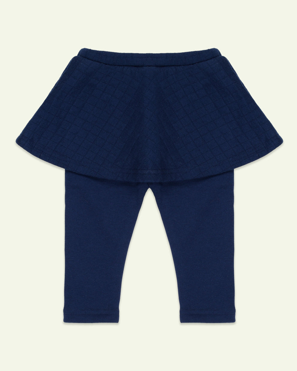 Navy Fleece Trouser with Skirt