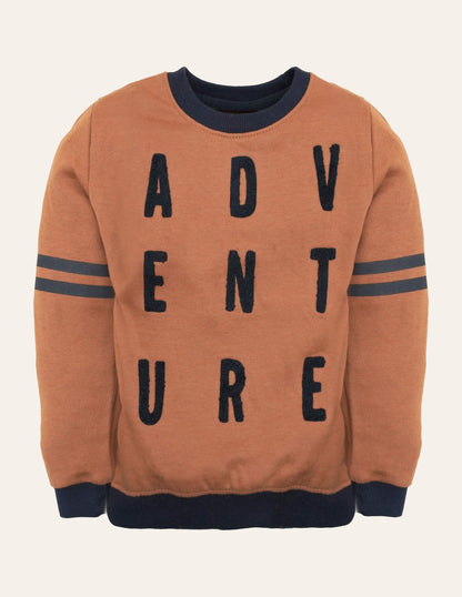 ADVENTURE Embroidered Sweatshirt