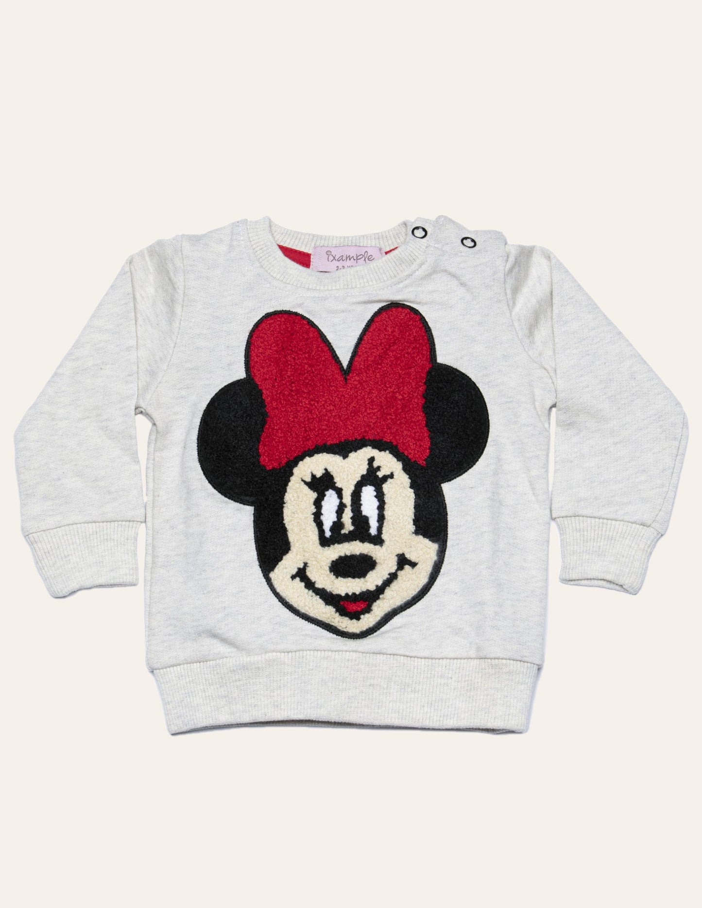 Oatmeal Minnie Mouse Sweatshirt