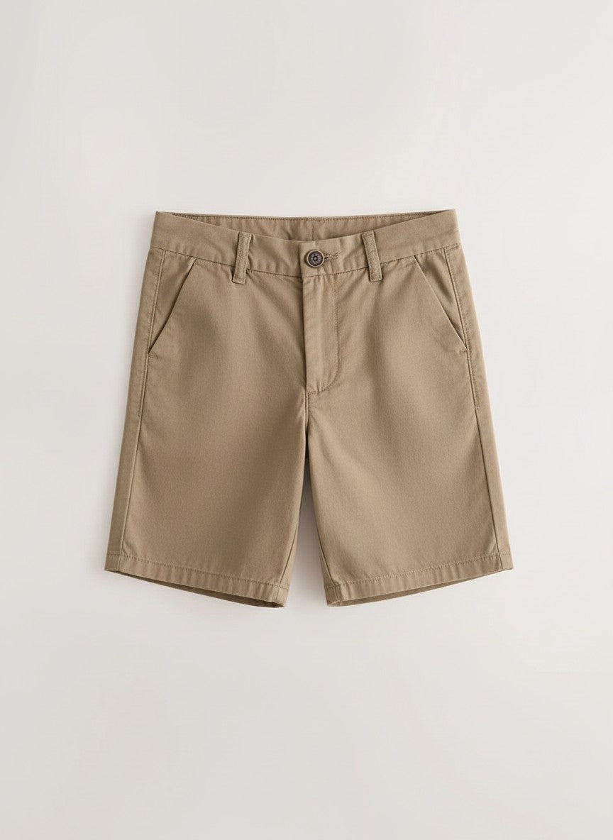 Boys Chino Shorts - Khaki