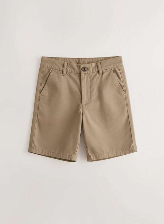 Boys Chino Shorts - Khaki