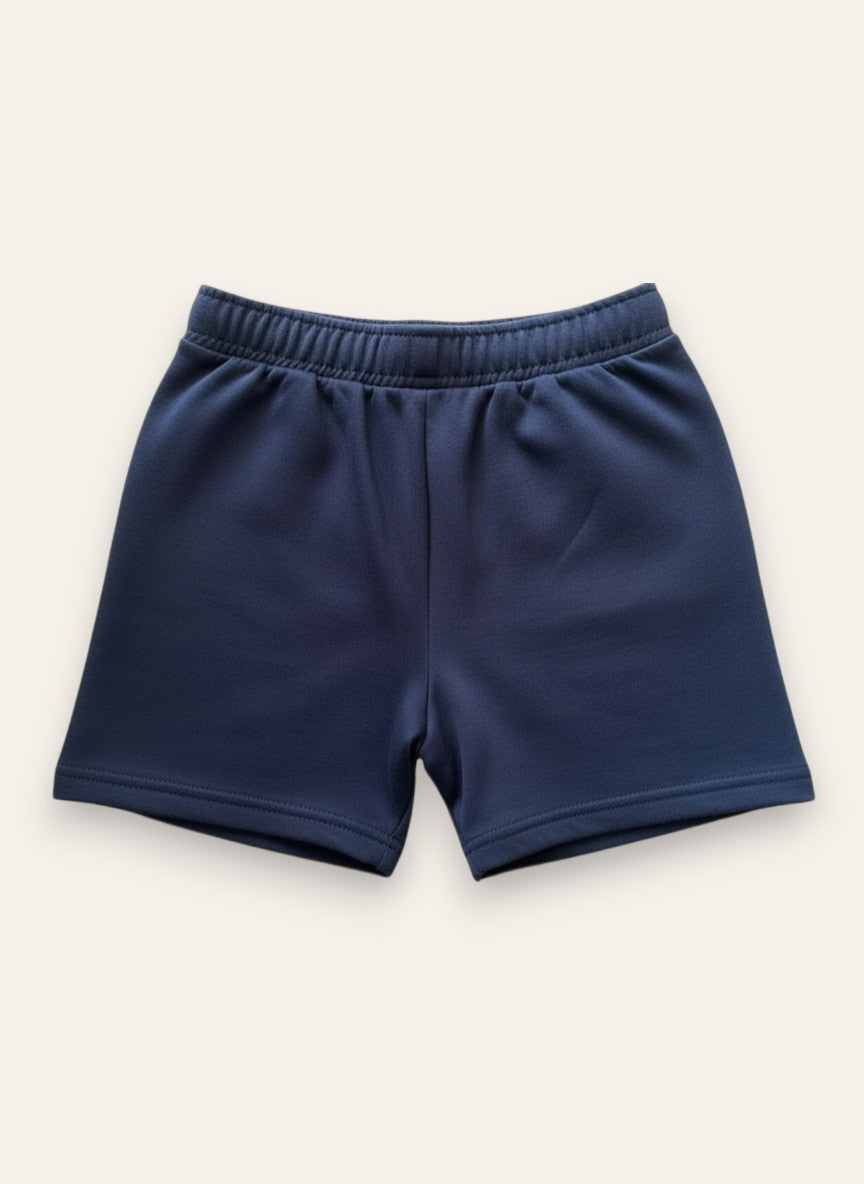 Navy Terry Shorts