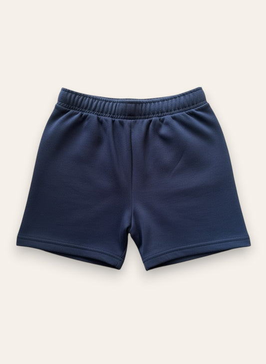 Navy Terry Shorts