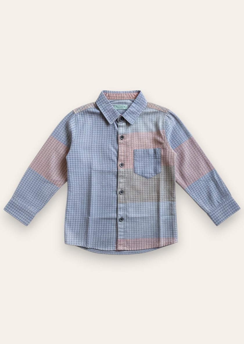 Multi Colored Long Sleeve Shirt