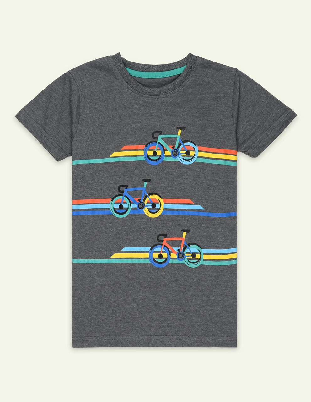 Dark Grey Bicycle Tshirt
