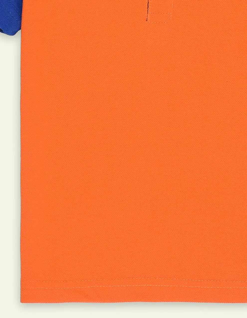 Orange IX Embroidered Polo