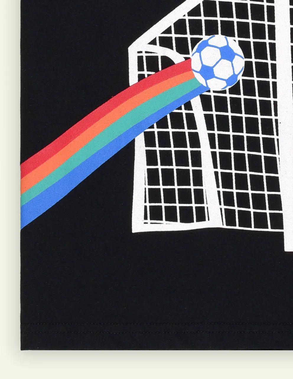 Black Football Graphic Tshirt