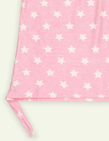 Pink Star Graphic Tshirt