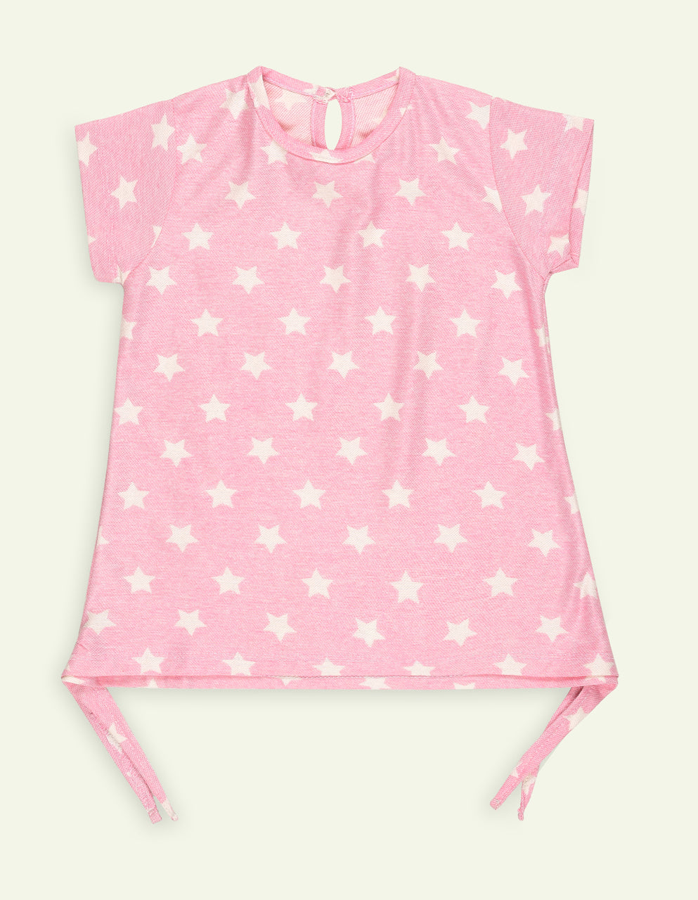 Pink Star Graphic Tshirt