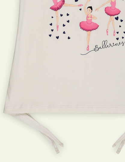 Ballerina Graphic Tshirt
