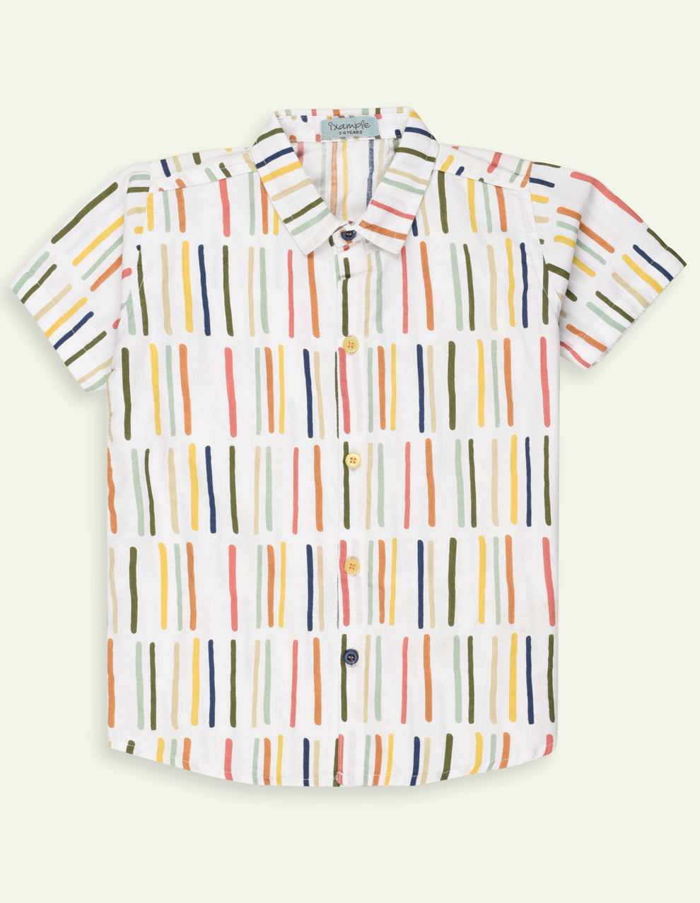 Boys Cotton Printed Shirt