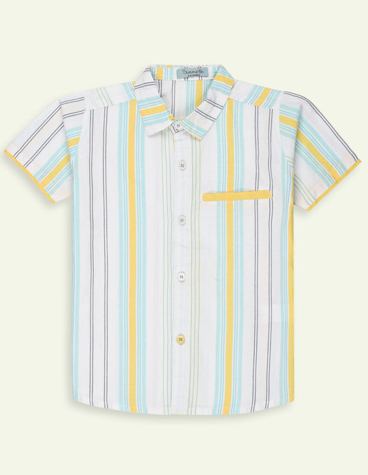 Boys Multi Stripe Shirt
