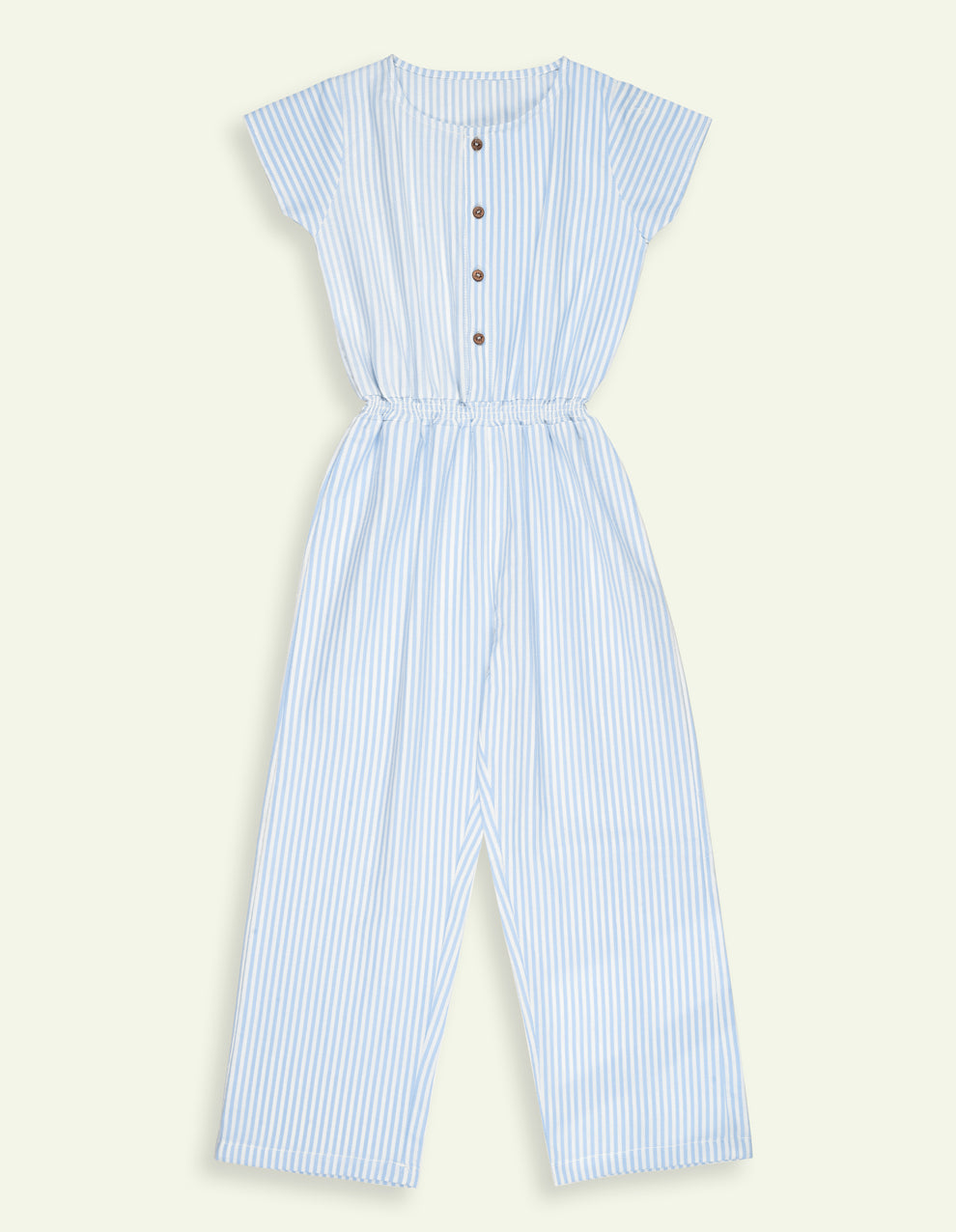 Girls Striped Jumpsuit