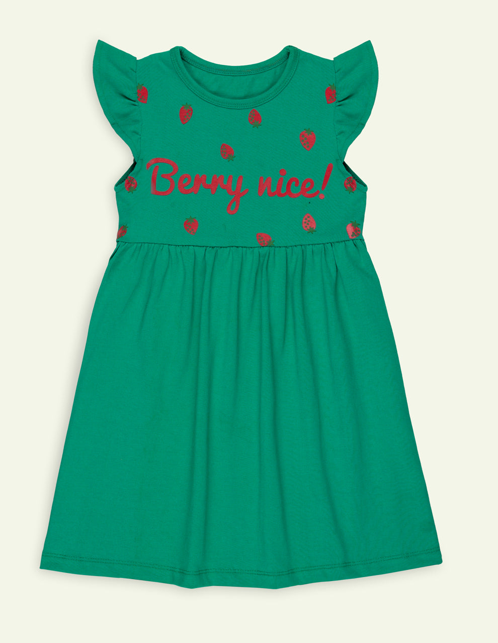 Green Berry Nice Dress