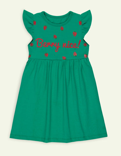 Green Berry Nice Dress