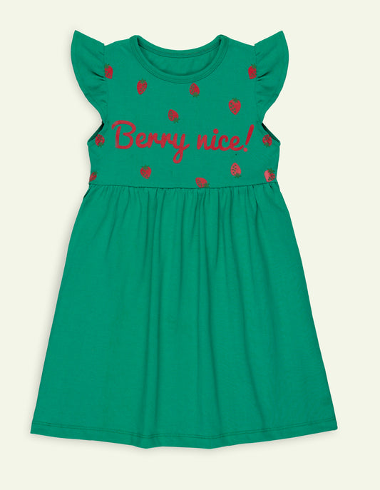 Green Berry Nice Dress